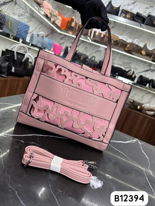 Bolso Pink  osos