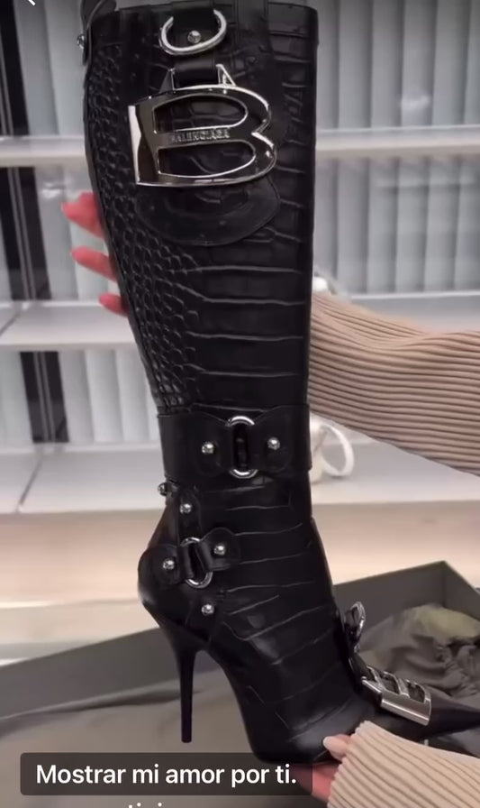 Bota larga de Piel